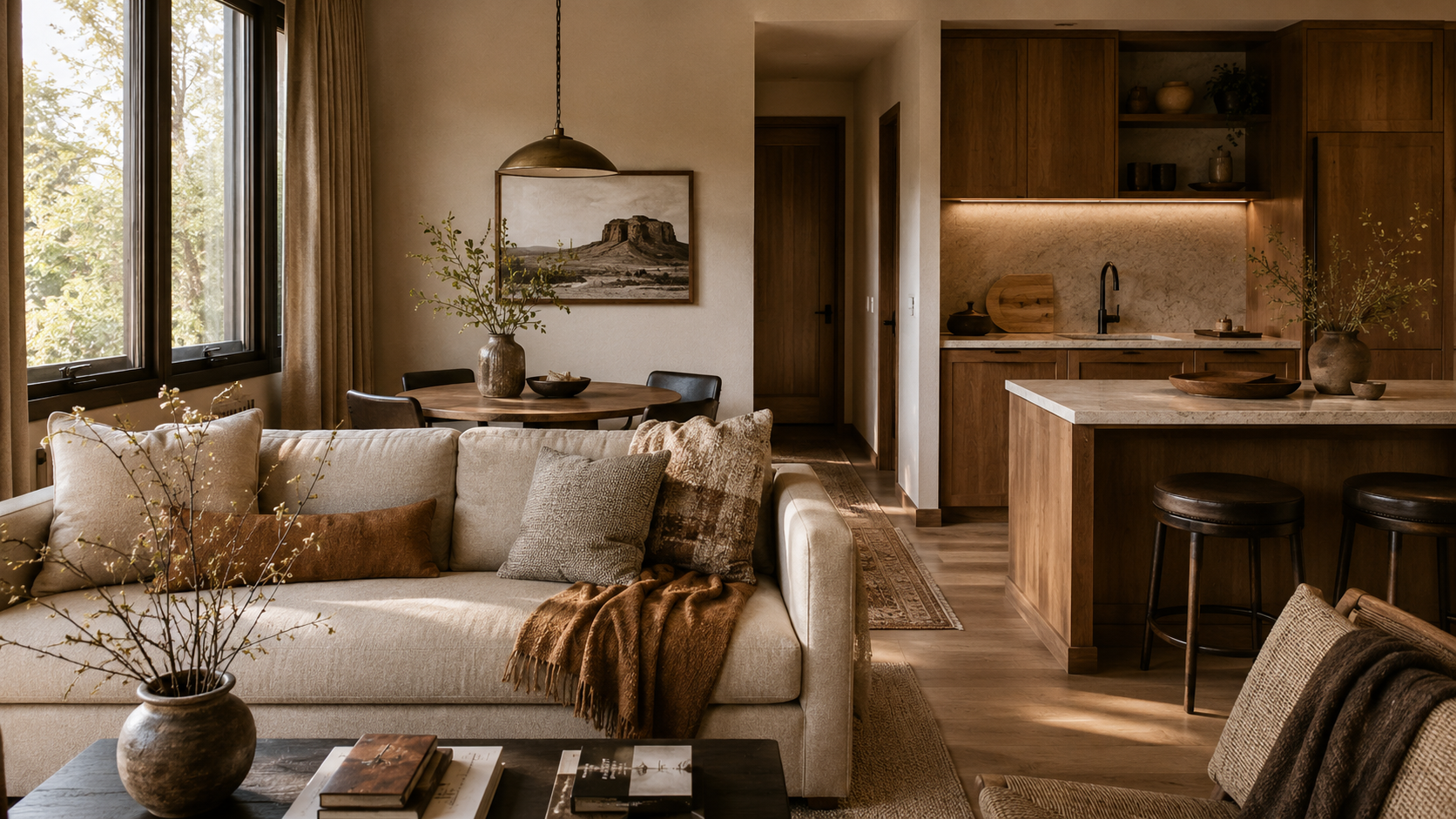 Amber Guest House warm conceptual hospitality interior